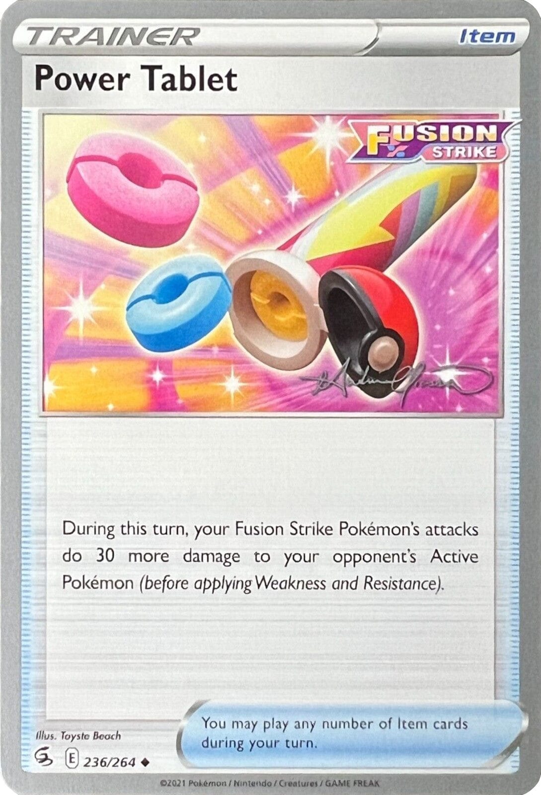 Power Tablet (236/264) (The Shape of Mew - Andre Chiasson) [World Championships 2022] Pokemon Single Pokémon  | Multizone: Comics And Games