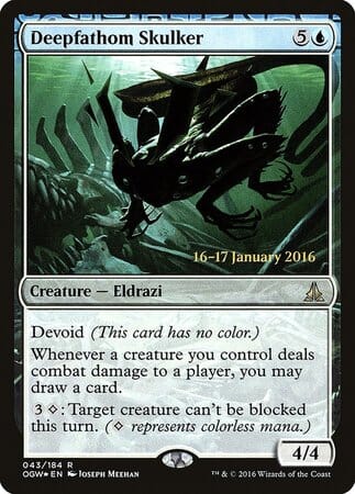 Deepfathom Skulker [Oath of the Gatewatch Promos] MTG Single Magic: The Gathering  | Multizone: Comics And Games