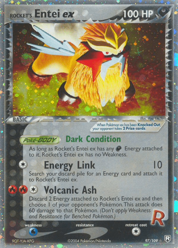 Rocket's Entei ex (97/109) [EX: Team Rocket Returns] Pokemon Single Pokémon  | Multizone: Comics And Games