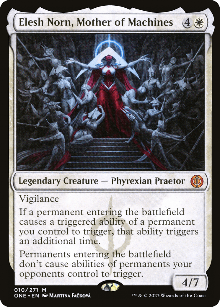 Elesh Norn, Mother of Machines [Phyrexia: All Will Be One] MTG Single Magic: The Gathering  | Multizone: Comics And Games