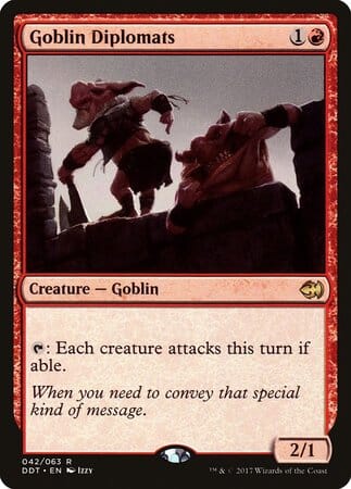 Goblin Diplomats [Duel Decks: Merfolk vs. Goblins] MTG Single Magic: The Gathering  | Multizone: Comics And Games