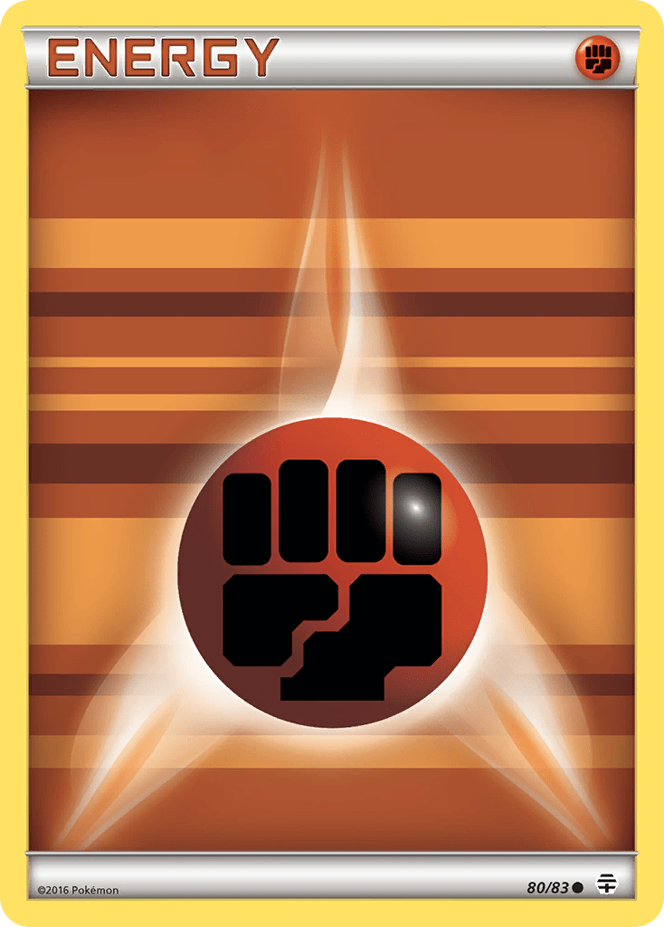 Fighting Energy (80/83) [XY: Generations] Pokemon Single Pokémon  | Multizone: Comics And Games
