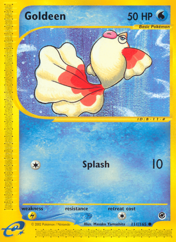 Goldeen (111/165) [Expedition: Base Set] Pokemon Single Pokémon  | Multizone: Comics And Games