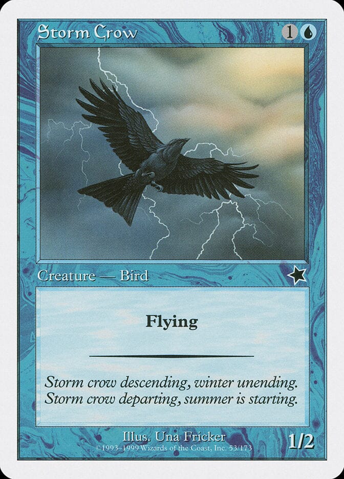 Storm Crow [Starter 1999] MTG Single Magic: The Gathering  | Multizone: Comics And Games