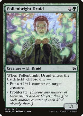 Pollenbright Druid [War of the Spark] MTG Single Magic: The Gathering  | Multizone: Comics And Games