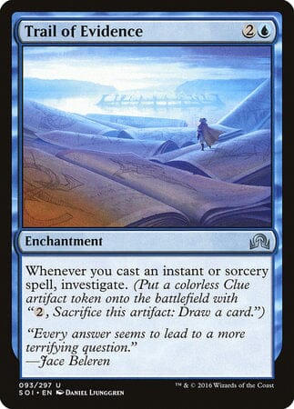 Trail of Evidence [Shadows over Innistrad] MTG Single Magic: The Gathering  | Multizone: Comics And Games
