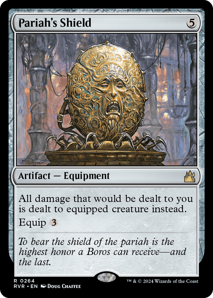 Pariah's Shield [Ravnica Remastered] MTG Single Magic: The Gathering  | Multizone: Comics And Games