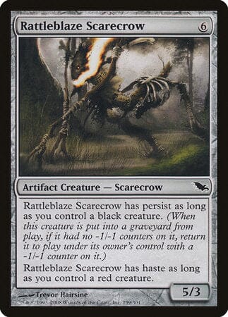 Rattleblaze Scarecrow [Shadowmoor] MTG Single Magic: The Gathering  | Multizone: Comics And Games