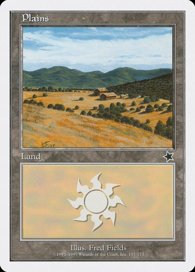 Plains (157) [Starter 1999] MTG Single Magic: The Gathering  | Multizone: Comics And Games