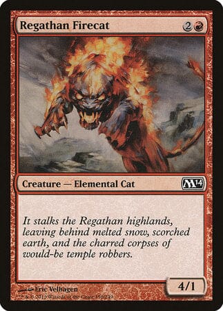 Regathan Firecat [Magic 2014] MTG Single Magic: The Gathering  | Multizone: Comics And Games