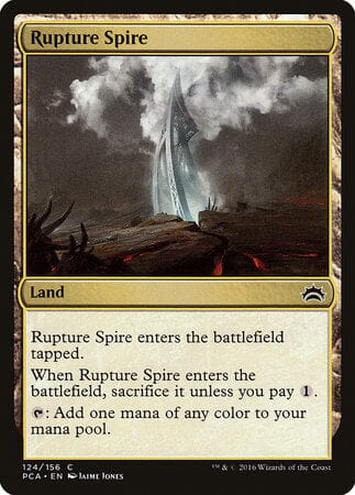 Rupture Spire [Planechase Anthology] MTG Single Magic: The Gathering  | Multizone: Comics And Games