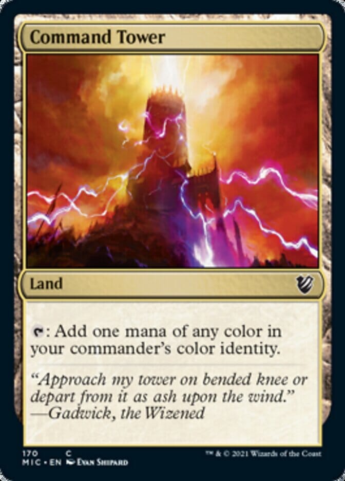 Command Tower [Innistrad: Midnight Hunt Commander] MTG Single Magic: The Gathering  | Multizone: Comics And Games