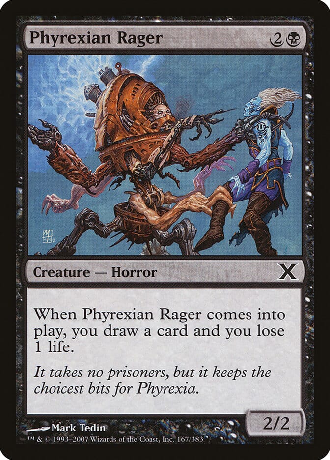 Phyrexian Rager [Tenth Edition] MTG Single Magic: The Gathering  | Multizone: Comics And Games