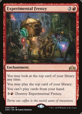 Experimental Frenzy [Guilds of Ravnica] MTG Single Magic: The Gathering  | Multizone: Comics And Games