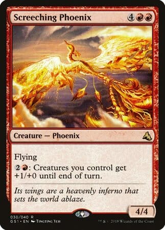 Screeching Phoenix [Global Series Jiang Yanggu & Mu Yanling] MTG Single Magic: The Gathering  | Multizone: Comics And Games
