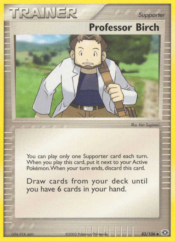 Professor Birch (82/106) [EX: Emerald] Pokemon Single Pokémon  | Multizone: Comics And Games