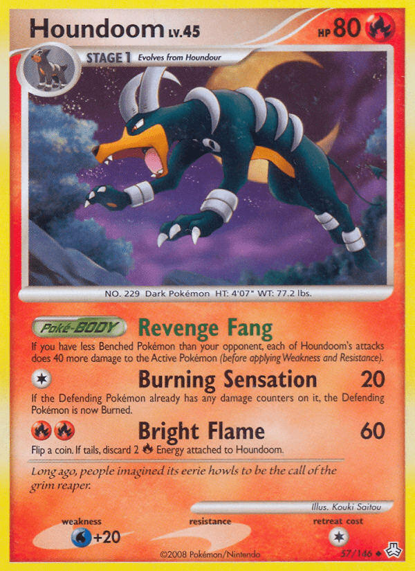 Houndoom (57/146) [Diamond & Pearl: Legends Awakened] Pokemon Single Pokémon  | Multizone: Comics And Games