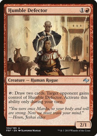 Humble Defector [Fate Reforged] MTG Single Magic: The Gathering  | Multizone: Comics And Games