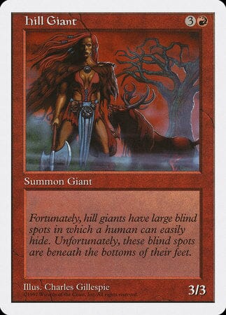 Hill Giant [Fifth Edition] MTG Single Magic: The Gathering  | Multizone: Comics And Games