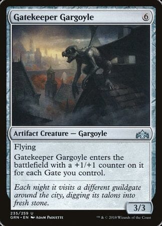 Gatekeeper Gargoyle [Guilds of Ravnica] MTG Single Magic: The Gathering  | Multizone: Comics And Games