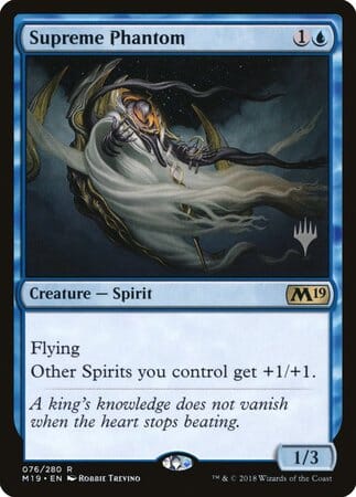 Supreme Phantom [Core Set 2019 Promos] MTG Single Magic: The Gathering  | Multizone: Comics And Games