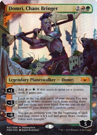 Domri, Chaos Bringer [Mythic Edition] MTG Single Magic: The Gathering  | Multizone: Comics And Games