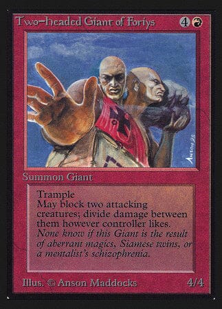 Two-Headed Giant of Foriys (CE) [Collectors’ Edition] MTG Single Magic: The Gathering  | Multizone: Comics And Games