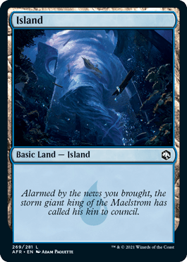 Island (269) [Dungeons & Dragons: Adventures in the Forgotten Realms] MTG Single Magic: The Gathering  | Multizone: Comics And Games