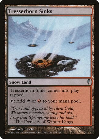 Tresserhorn Sinks [Coldsnap] MTG Single Magic: The Gathering  | Multizone: Comics And Games
