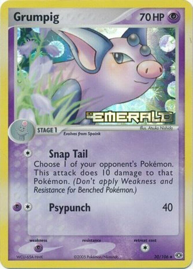 Grumpig (30/106) (Stamped) [EX: Emerald] Pokemon Single Pokémon  | Multizone: Comics And Games