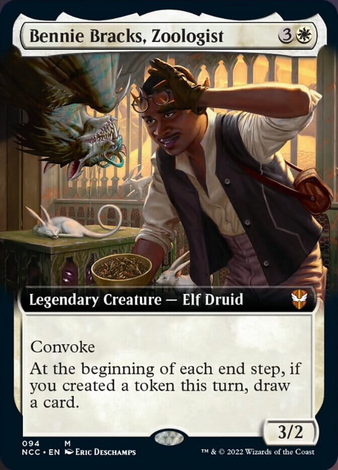Bennie Bracks, Zoologist (Extended Art) [Streets of New Capenna Commander] MTG Single Magic: The Gathering  | Multizone: Comics And Games