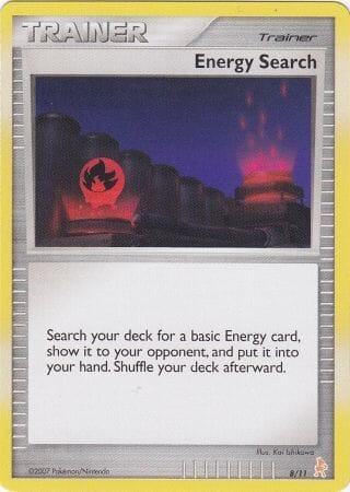Energy Search (8/11) [Diamond & Pearl: Trainer Kit - Lucario] Pokemon Single Pokémon  | Multizone: Comics And Games