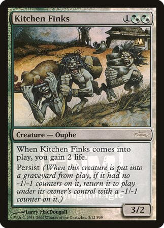 Kitchen Finks [Friday Night Magic 2009] MTG Single Magic: The Gathering  | Multizone: Comics And Games