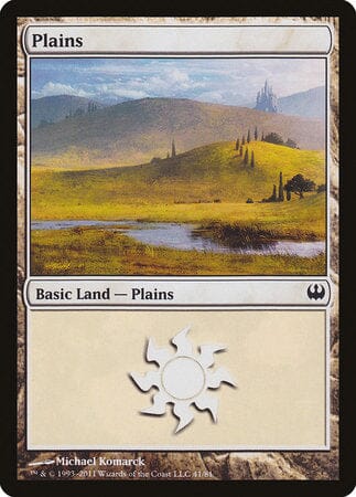 Plains (41) [Duel Decks: Knights vs. Dragons] MTG Single Magic: The Gathering  | Multizone: Comics And Games