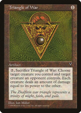 Triangle of War [Visions] MTG Single Magic: The Gathering  | Multizone: Comics And Games