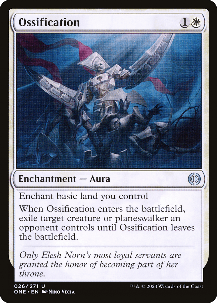 Ossification [Phyrexia: All Will Be One] MTG Single Magic: The Gathering  | Multizone: Comics And Games