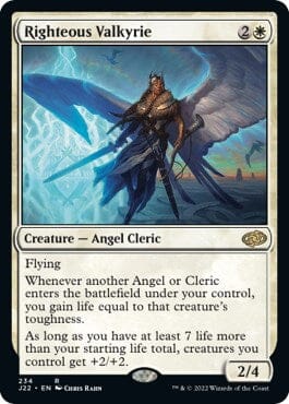 Righteous Valkyrie [Jumpstart 2022] MTG Single Magic: The Gathering  | Multizone: Comics And Games