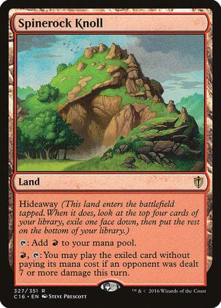 Spinerock Knoll [Commander 2016] MTG Single Magic: The Gathering  | Multizone: Comics And Games