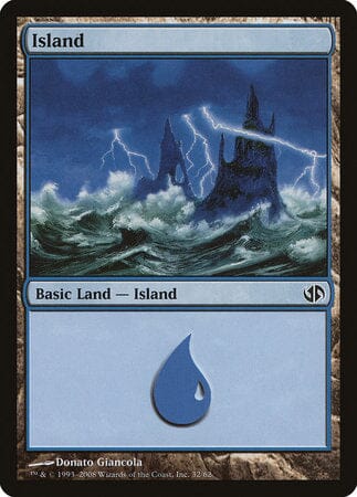 Island (32) [Duel Decks: Jace vs. Chandra] MTG Single Magic: The Gathering  | Multizone: Comics And Games