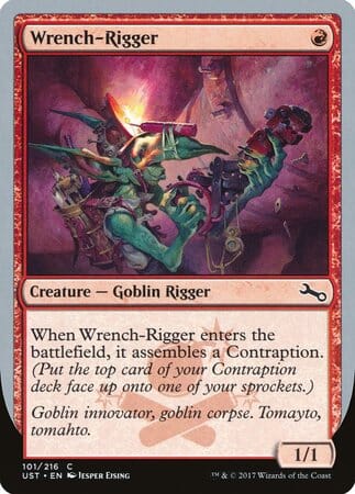 Wrench-Rigger [Unstable] MTG Single Magic: The Gathering  | Multizone: Comics And Games