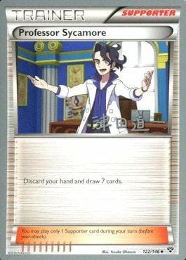 Professor Sycamore (122/146) (Crazy Punch - Michikazu Tsuda) [World Championships 2014] Pokemon Single Pokémon  | Multizone: Comics And Games