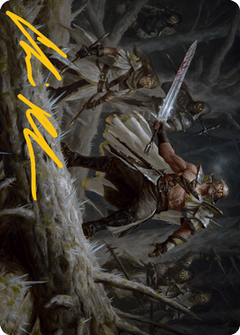 Tovolar, Dire Overlord 1 Art Card (Gold-Stamped Signature) [Innistrad: Midnight Hunt Art Series] MTG Single Magic: The Gathering  | Multizone: Comics And Games