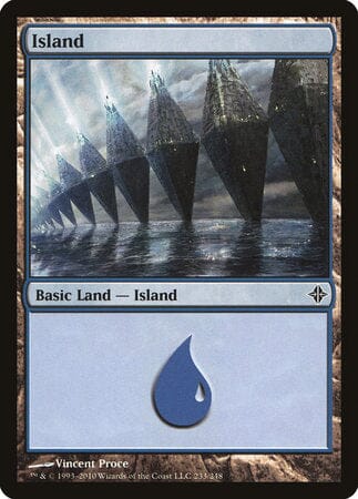 Island (233) [Rise of the Eldrazi] MTG Single Magic: The Gathering  | Multizone: Comics And Games