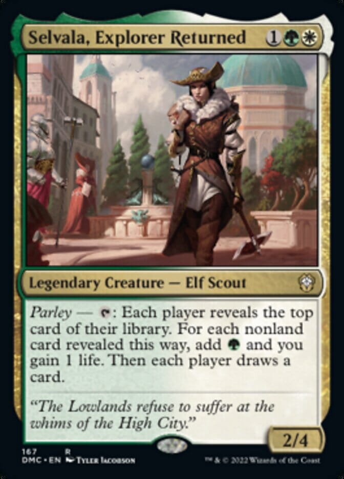Selvala, Explorer Returned [Dominaria United Commander] MTG Single Magic: The Gathering  | Multizone: Comics And Games