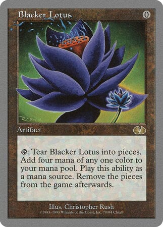 Blacker Lotus [Unglued] MTG Single Magic: The Gathering  | Multizone: Comics And Games