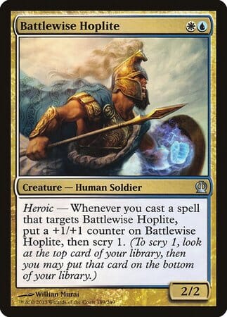 Battlewise Hoplite [Theros] MTG Single Magic: The Gathering  | Multizone: Comics And Games