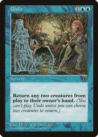 Undo [Portal Second Age] MTG Single Magic: The Gathering  | Multizone: Comics And Games