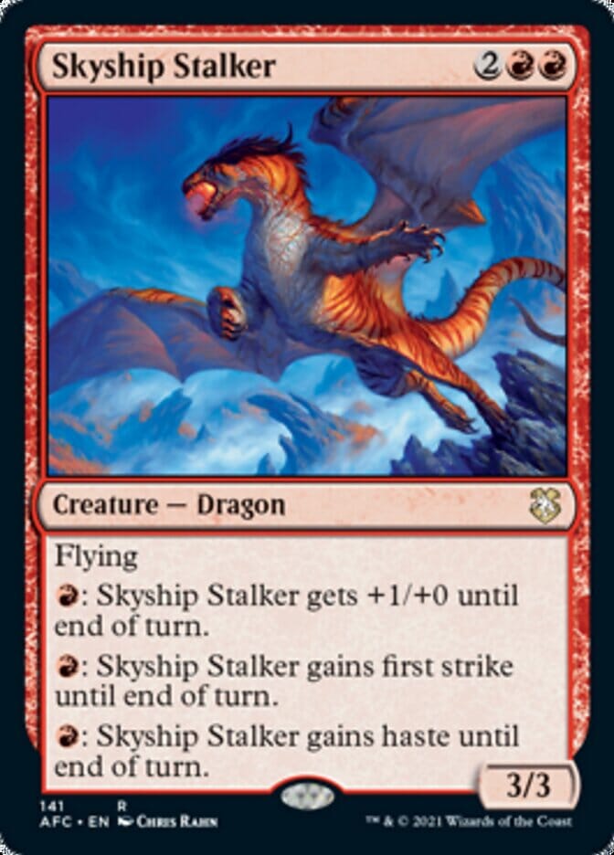 Skyship Stalker [Dungeons & Dragons: Adventures in the Forgotten Realms Commander] MTG Single Magic: The Gathering  | Multizone: Comics And Games