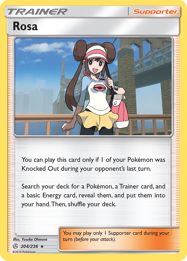 Rosa (204/236) [Sun & Moon: Cosmic Eclipse] Pokemon Single Pokémon  | Multizone: Comics And Games