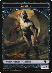 Horror // Zombie (016/036) Double-sided Token [Commander 2014 Tokens] MTG Single Magic: The Gathering  | Multizone: Comics And Games